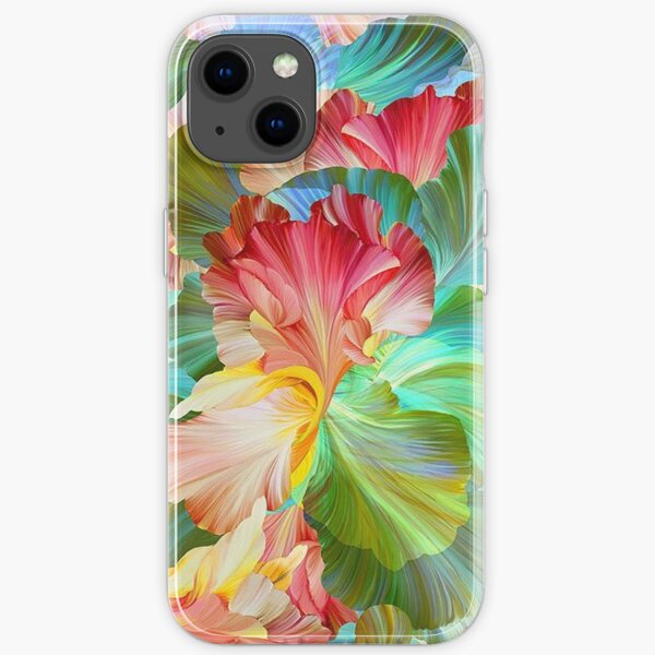 Floral Fantasia Painted iPhone Soft Case