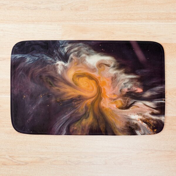Item preview, Purple Black Yellow Galaxy Marble Art designed and sold by BEyourself be.