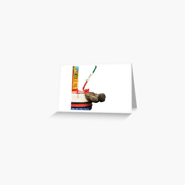 Stern and Tiller Greeting Card