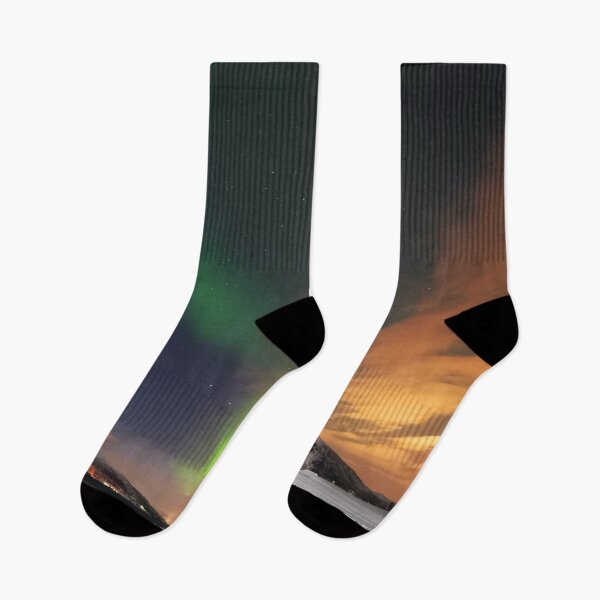 Item preview, magnetic orange skies mixed with northern lights designed and sold by ImRotem.