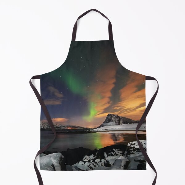 Item preview, magnetic orange skies mixed with northern lights designed and sold by ImRotem.