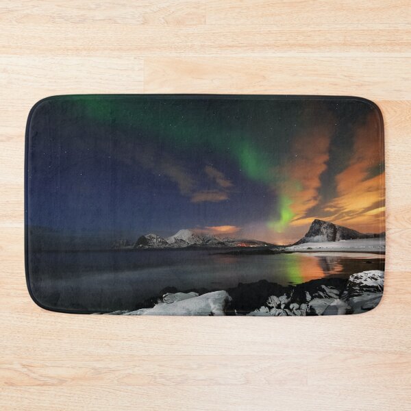 Item preview, magnetic orange skies mixed with northern lights designed and sold by ImRotem.