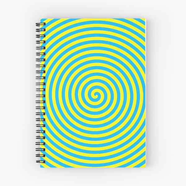 Item preview, Yellow Hypnotic Spiral designed and sold by bradm50.