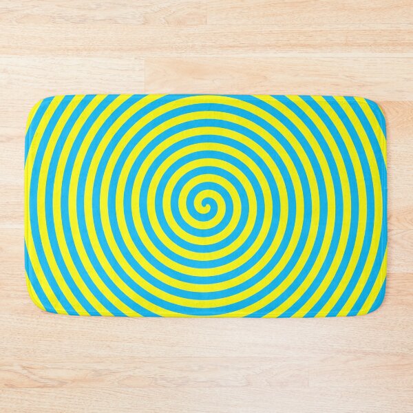 Item preview, Yellow Hypnotic Spiral designed and sold by bradm50.