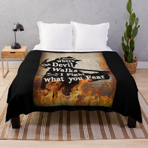 Item preview, I dance where the devil walks i fight what you fear firefighter designed and sold by Kendall188.