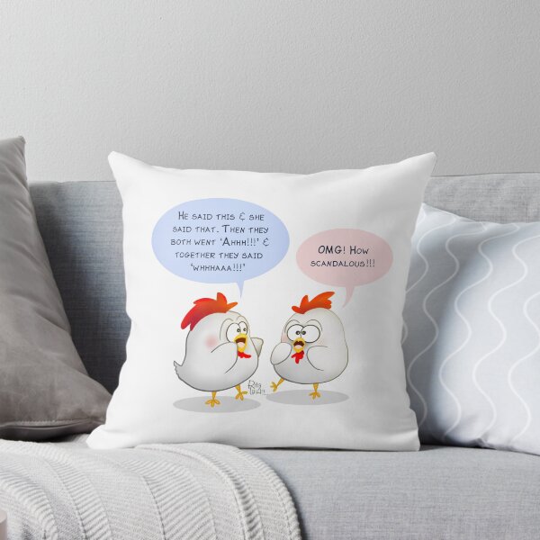 Item preview, Gossiping Chooks designed and sold by RitaLaiArt.