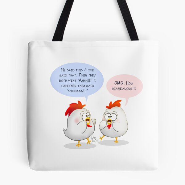 Item preview, Gossiping Chooks designed and sold by RitaLaiArt.