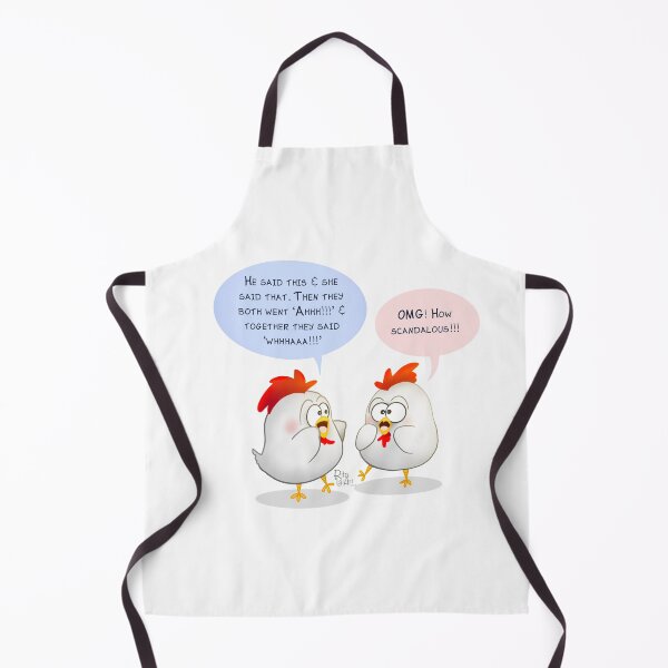 Item preview, Gossiping Chooks designed and sold by RitaLaiArt.