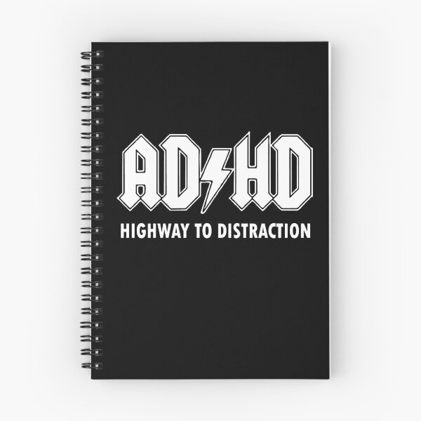 Item preview, ADHD - ACDC pun designed and sold by NomiBee.