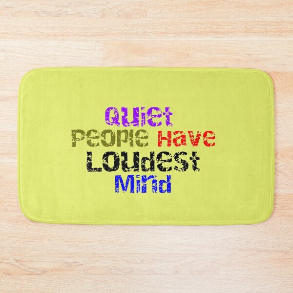 Item preview, Quiet people have loudest mind designed and sold by trendy-bkc.