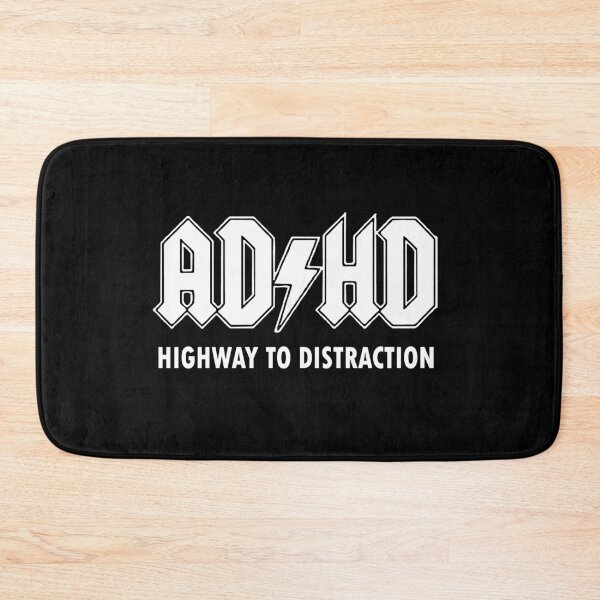 Item preview, ADHD - ACDC pun designed and sold by NomiBee.