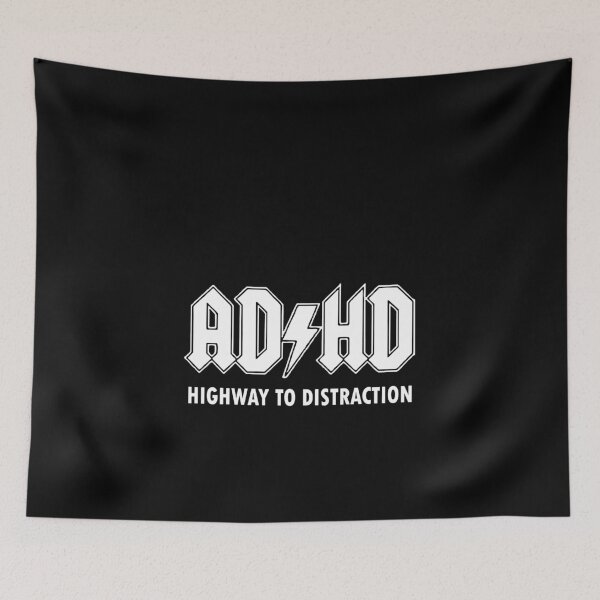 Item preview, ADHD - ACDC pun designed and sold by NomiBee.