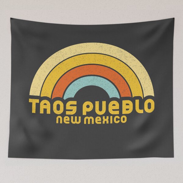 Artikelvorschau, Retro Taos Pueblo New Mexico entworfen und verkauft von dk80.