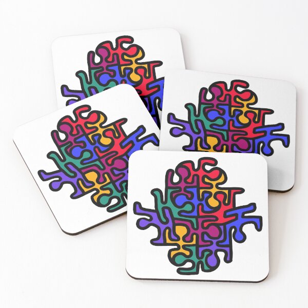 Item preview, Joyful People rainbow pattern  designed and sold by ForGoodnessJake.