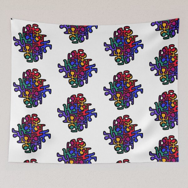 Item preview, Joyful People rainbow pattern  designed and sold by ForGoodnessJake.