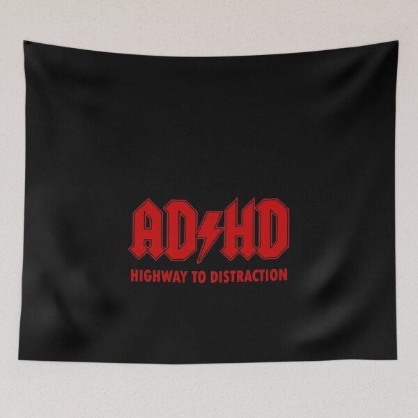 Item preview, ADHD - ACDC joke designed and sold by NomiBee.