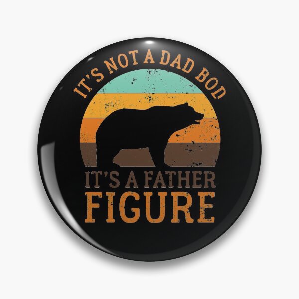 Item preview, Dad Bod Funny Dad Broma Dad Pun Bear Cool Badass Dad Quote designed and sold by sillyquestions.