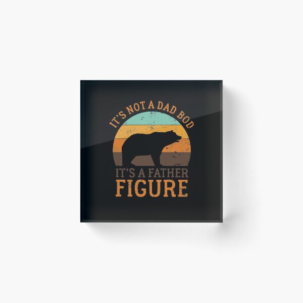 Aperçu de l'œuvre Dad Bod Funny Dad Joke Dad Pun Bear Cool Badass Dad Quote créée et vendue par sillyquestions.