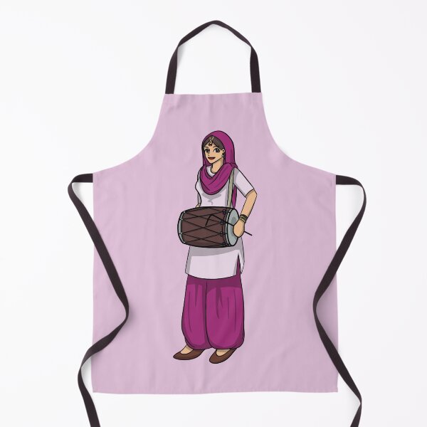 Item preview, Baisakhi with indian girl beating dohl designed and sold by HeatherPhn.