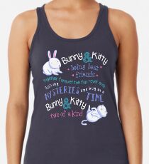 Bunny & Kitty Racerback Tank Top
