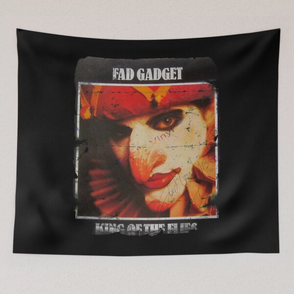 Item preview, Fad Gadget King Of Flies designed and sold by Zwanned.