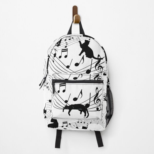 Item preview, Cats and music for cats lovers white designed and sold by Zukhra79.