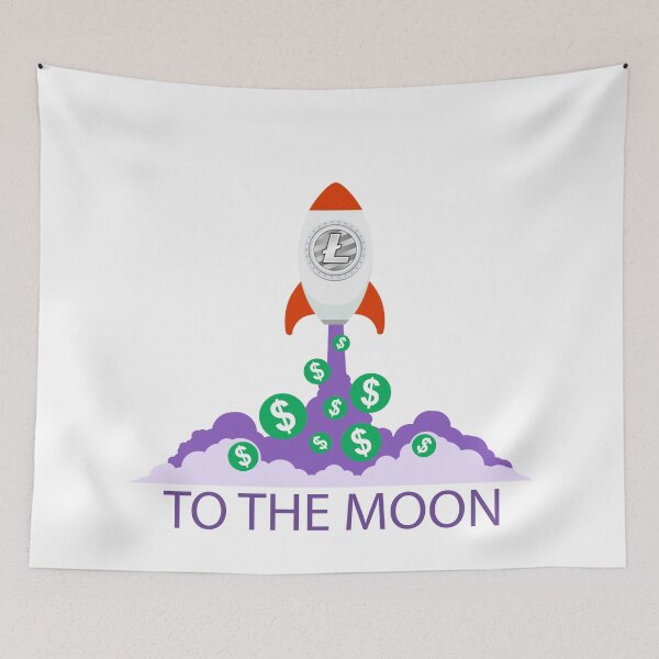 Item preview, Litecoin (LTC) To the moon designed and sold by Babydov.