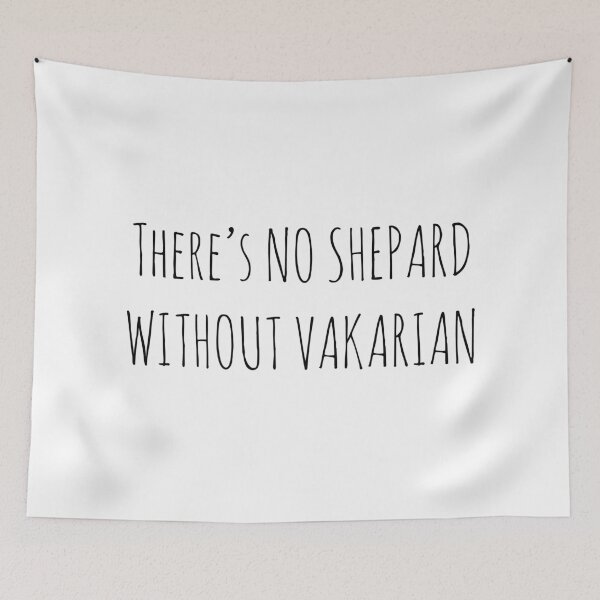 Item preview, No Shepard Without Vakarian designed and sold by Hanna Richardson.