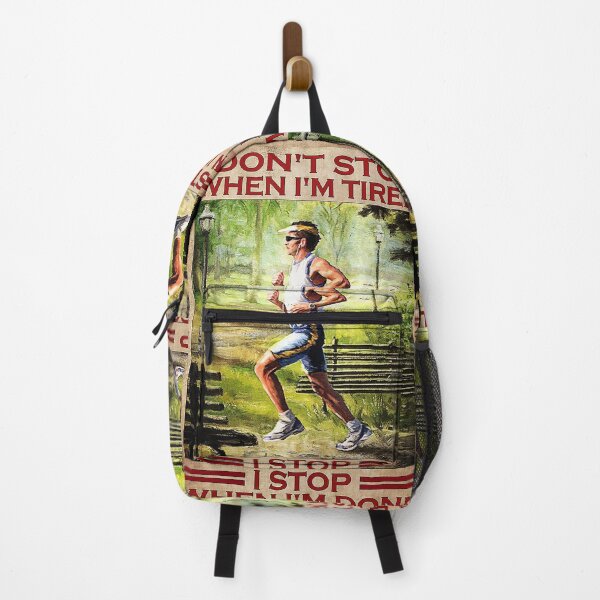 Item preview, I don't stop when i'm tired i stop when i'm done running designed and sold by Kendall188.