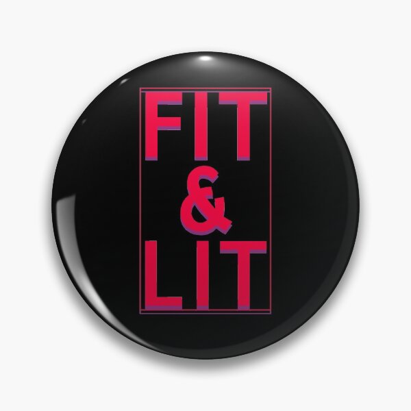 Item preview, Fit Lit Cool Girl Aesthetic Style Trendy Fitness Lifestyle Quote designed and sold by sillyquestions.