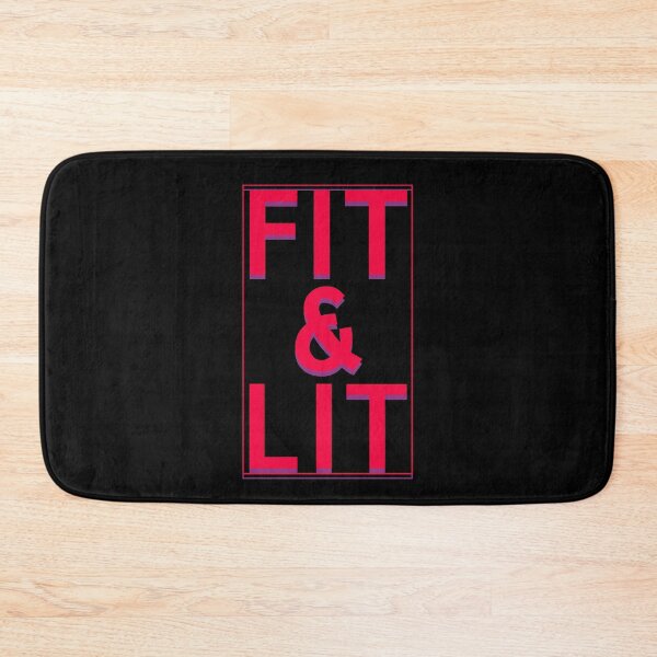 Item preview, Fit Lit Cool Girl Aesthetic Style Trendy Fitness Lifestyle Quote designed and sold by sillyquestions.