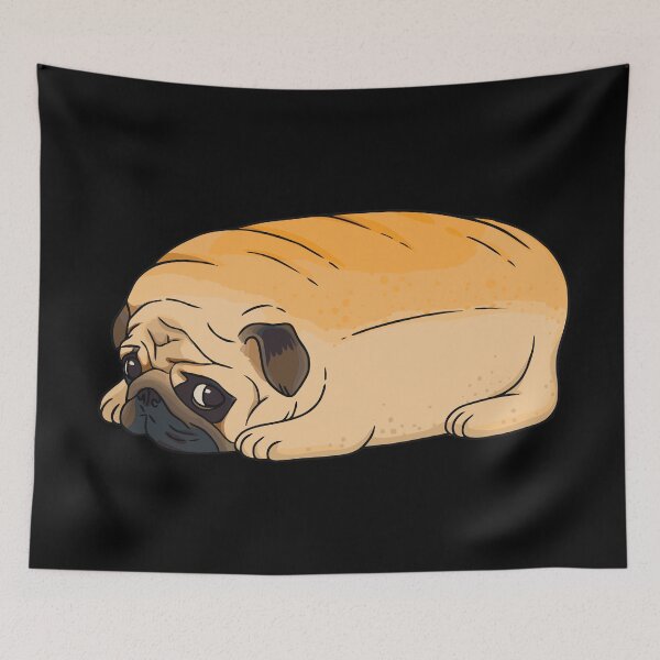 Item preview, Pug Bread designed and sold by TEEVO ART.