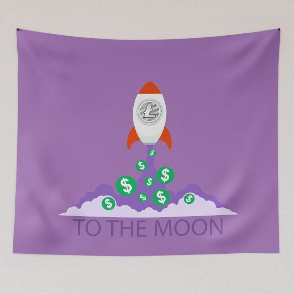 Item preview, Litecoin (LTC) To the moon designed and sold by Babydov.