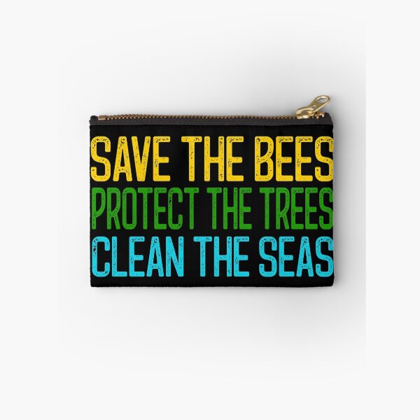 Item preview, SaveThe Bees Protect The Trees Clean The Seas designed and sold by env1nada.