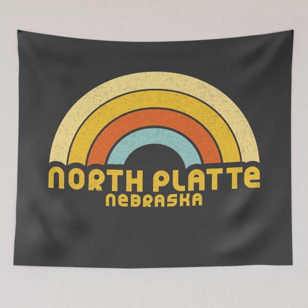 Artikelvorschau, Retro North Platte Nebraska entworfen und verkauft von dk80.