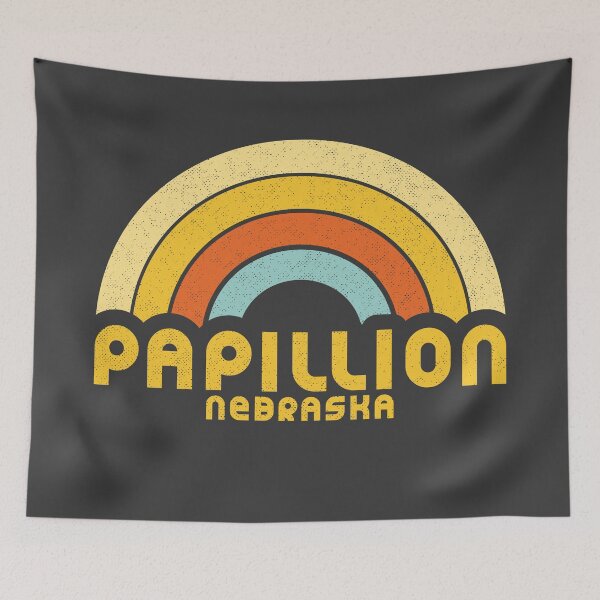 Item preview, Retro Papillion Nebraska designed and sold by dk80.