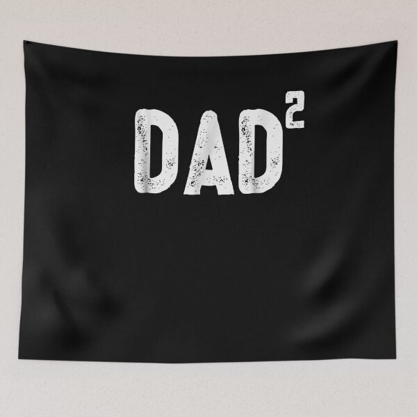 Item preview, Mens Dad to be of 2 kids - 2nd power squared tee shirt designed and sold by ryanpensyp.