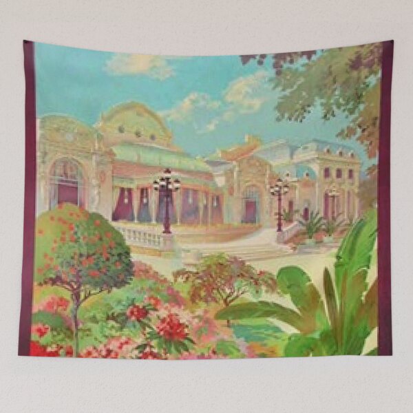 Item preview, "Vintage Mediterranean Country Club Poster" designed and sold by bohokitty.