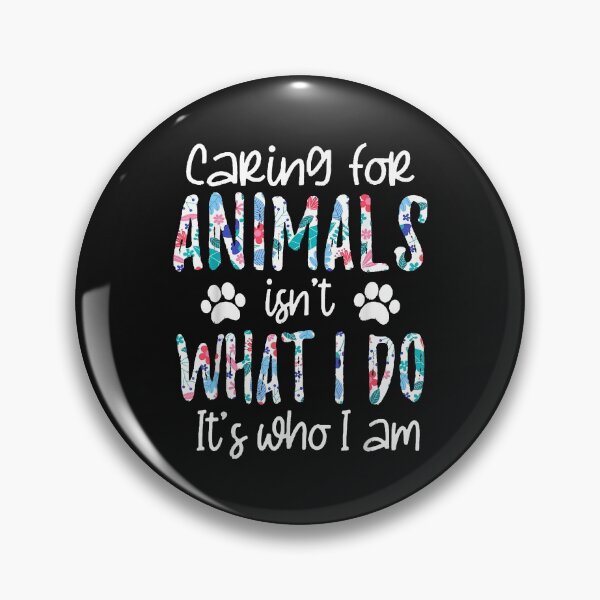 Artikelvorschau, Caring For Animals isn't What I Do It's Who I Am T-Shirt entworfen und verkauft von Lukifo-Driven.