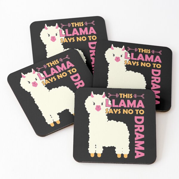 Item preview, No Drama Llama | No Gossip Allowed designed and sold by GravitiTees.