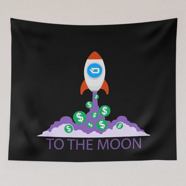 Item preview, Copy of Dash (DASH) To the moon designed and sold by Babydov.
