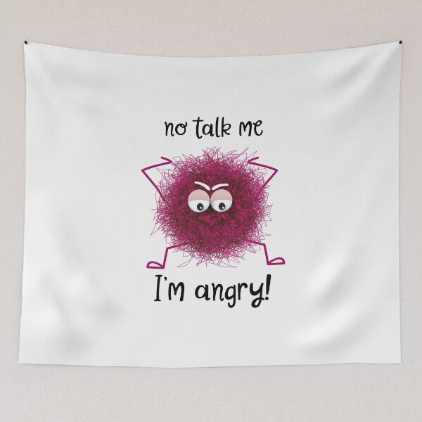 Item preview, no talk me, I'm angry! designed and sold by Balasoiu Claudia.