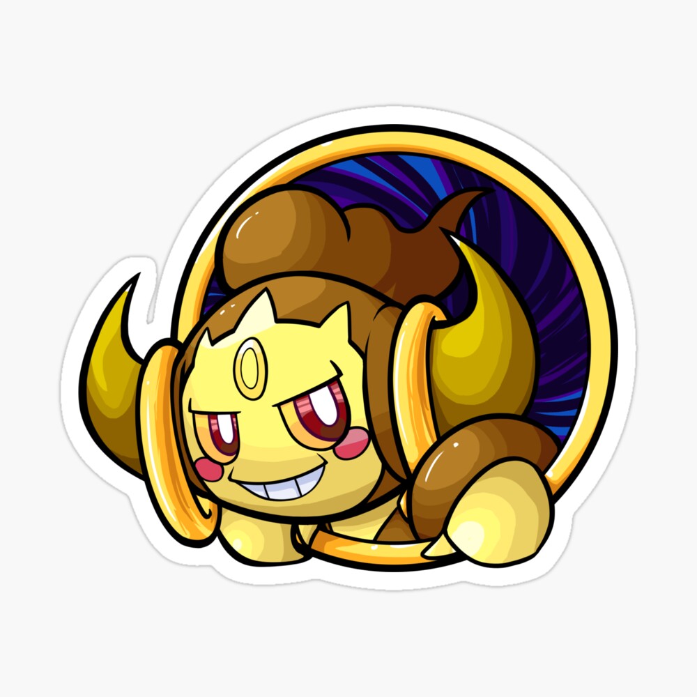 Pocketspace Hoopa Shiny Greeting Card By Terraterracotta Redbubble