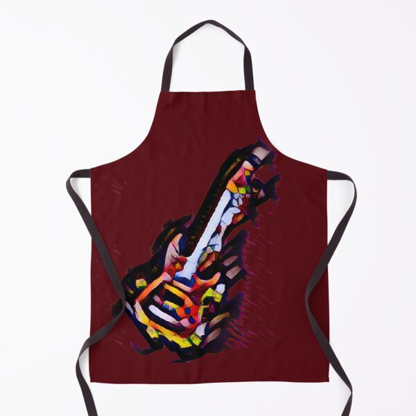 Item preview, Guitar Abstract Cubist Art designed and sold by DesignsofNote.