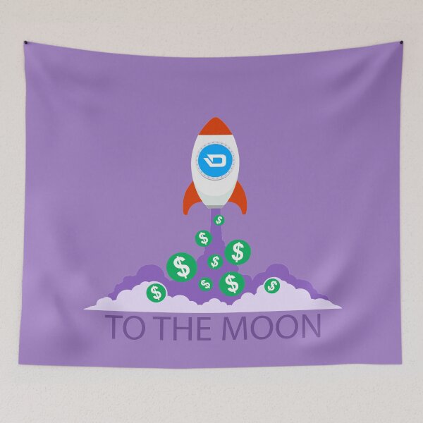 Item preview, Copy of Copy of Dash (DASH) To the moon designed and sold by Babydov.