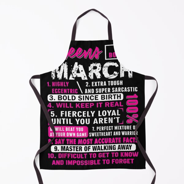 Item preview, Queens Are Born In March Gifts 10 Facts Funny Birthday designed and sold by ryanpensyp.
