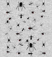 Creepy Spiders Pattern Kids Pullover Hoodie