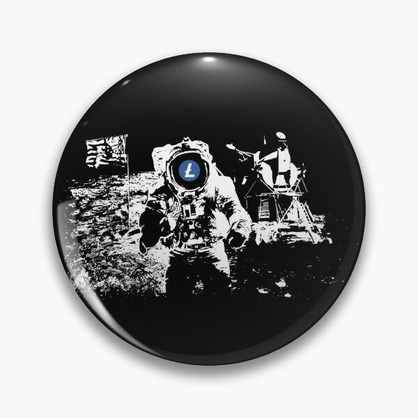 Artikelvorschau, Litecoin To The Moon HODL LTE Astronaut Crypto Trader Gear entworfen und verkauft von DynamicDesign.