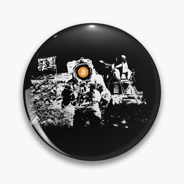 Item preview, Bitcoin To The Moon HODL BTC Astronaut Crypto Trader Gear designed and sold by DynamicDesign.