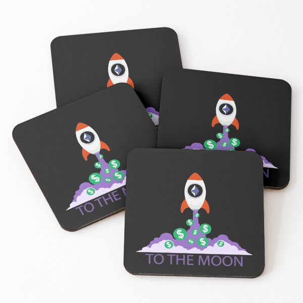 Item preview, Ethereum (ETH) To the moon designed and sold by Babydov.
